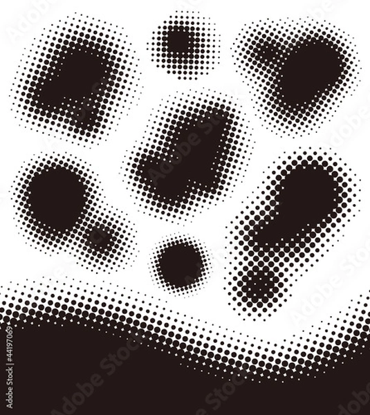 Fototapeta ハーフトーン