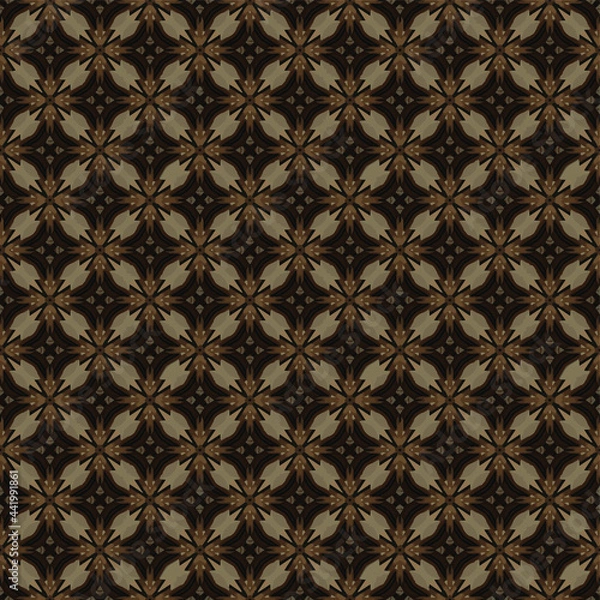 Fototapeta Color pattern texture. Colorful ornamental graphic design. Mosaic ornaments. Pattern template. Vector illustration.