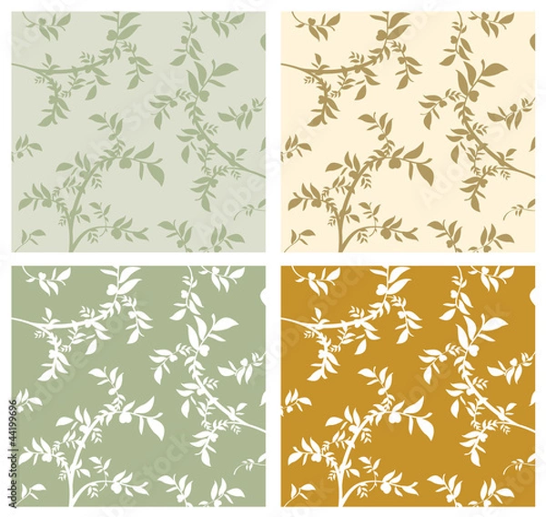 Fototapeta floral texture