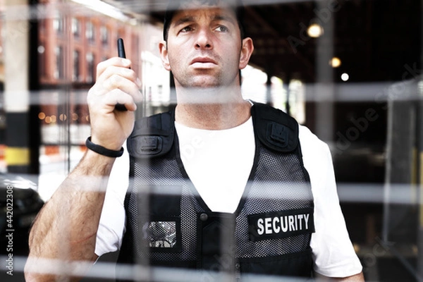 Obraz Security Guard Patrol