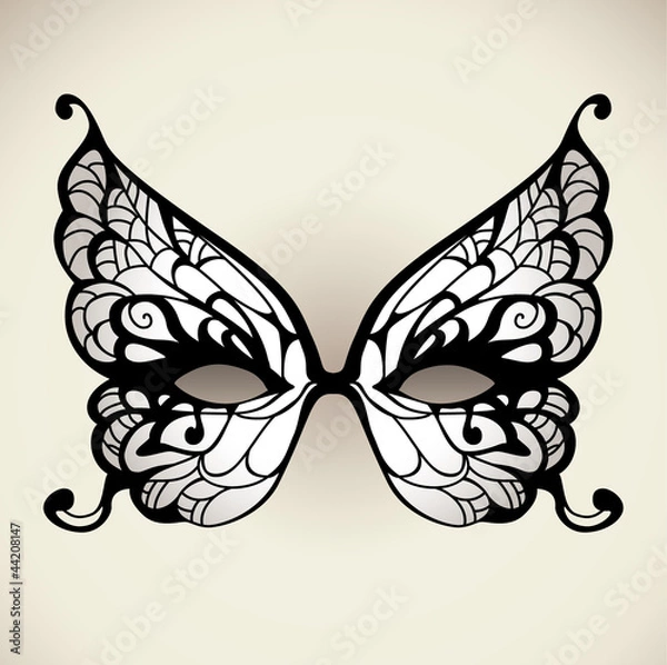 Obraz vector masquerade mask