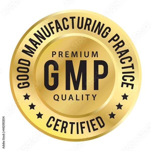 Obraz GMP Badge Label Sign