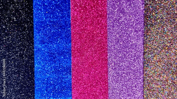 Fototapeta Multi Colour Glitter texture abstract background-7