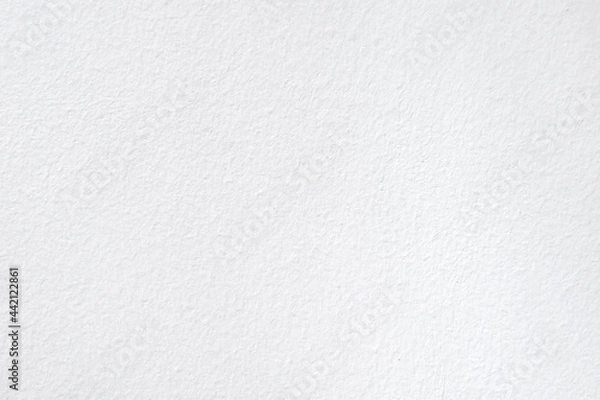 Fototapeta White concrete wall texture background and look like paper texture.