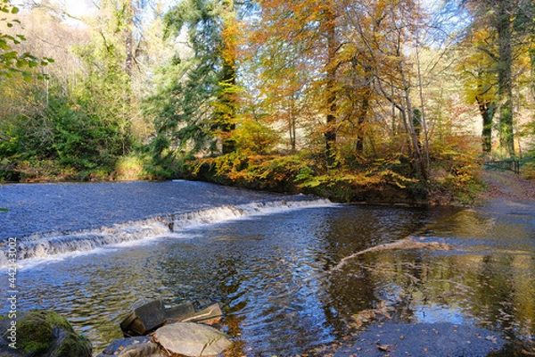 Obraz Glenasmole Reservoir, Dodder River, Co.Dublin. Ireland 