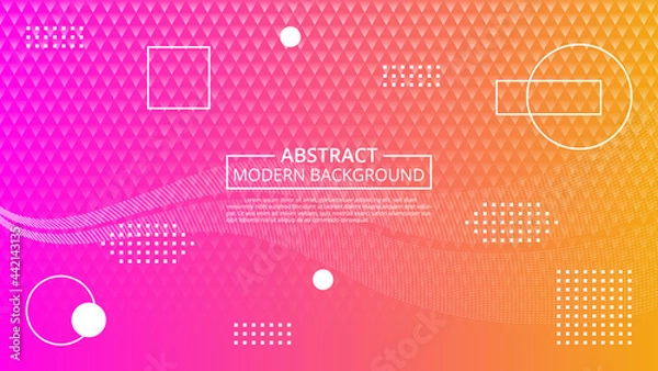 Obraz abstract background with circles