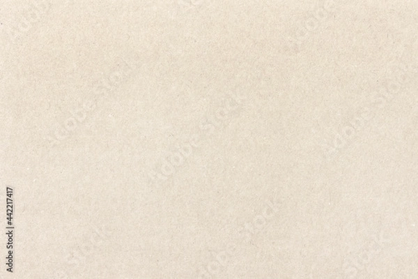 Obraz Smooth plain cardboard surface. Light brown texture.