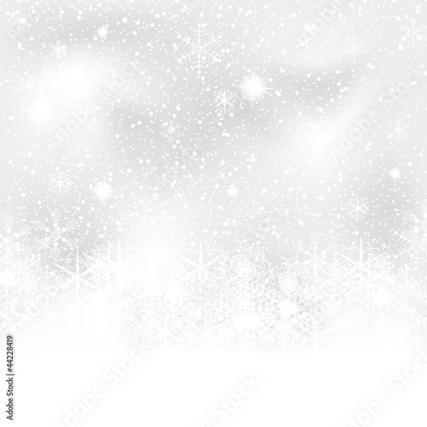 Obraz Abstract winter background