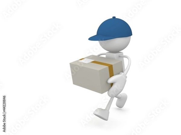 Obraz 配達する人