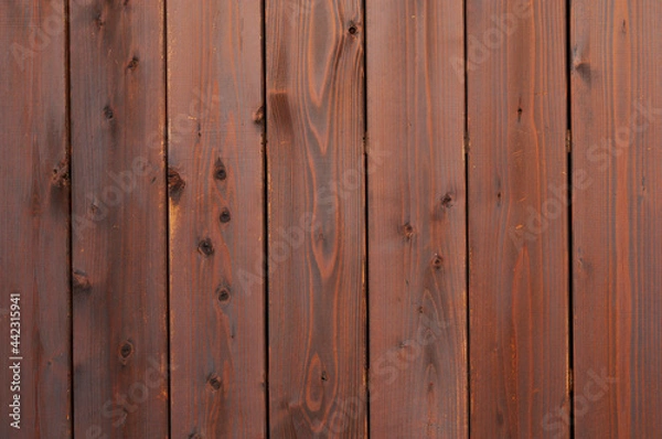 Fototapeta 茶色の板壁