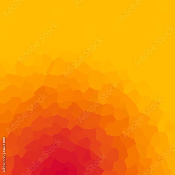 Obraz abstract orange background with crystal texture