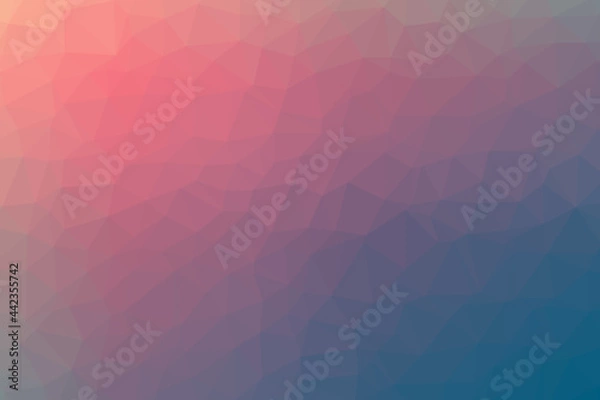 Fototapeta Abstract low polygon background