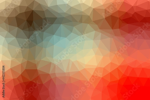 Fototapeta Abstract low polygon background