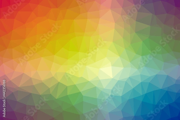 Fototapeta Abstract low polygon background