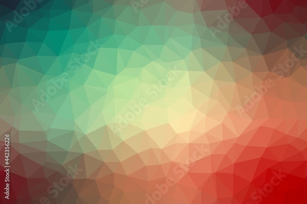 Fototapeta Abstract low polygon background
