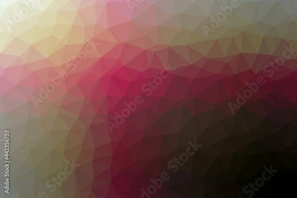 Fototapeta Abstract low polygon background