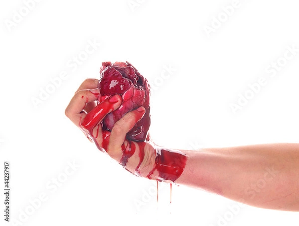Obraz bloody hand