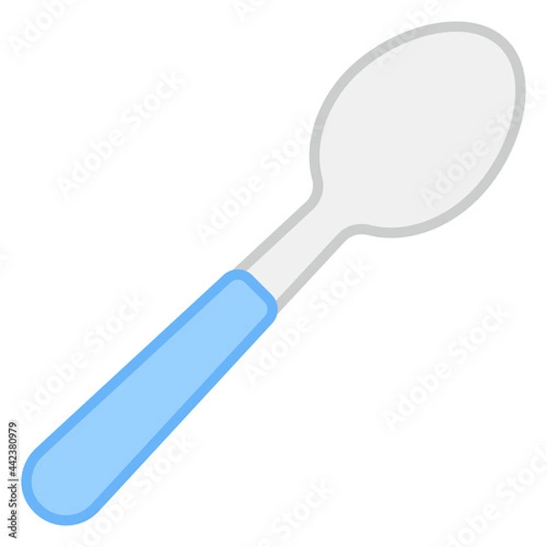 Fototapeta Trendy vector design of spoon icon