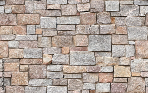 Obraz Stone Wall Tileable Seamless Texture