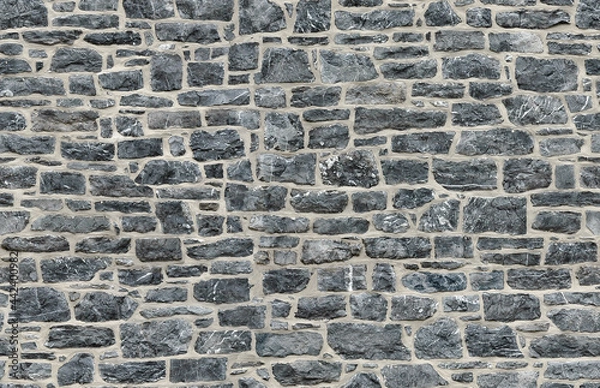 Obraz Seamless Tileable Texture of a Rustic Stone Wall