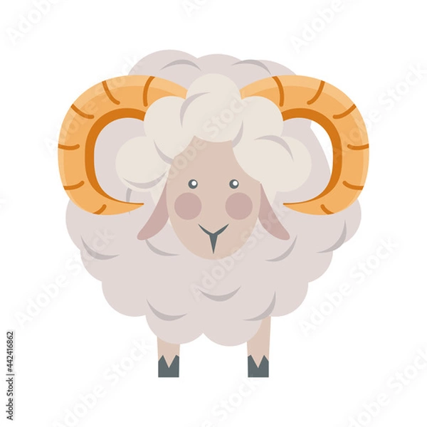 Fototapeta eid al adha goat