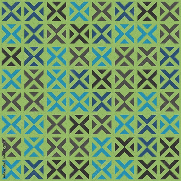 Obraz Abstract Geometric Pattern generative computational art illustration