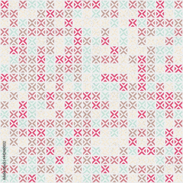 Obraz Abstract Geometric Pattern generative computational art illustration