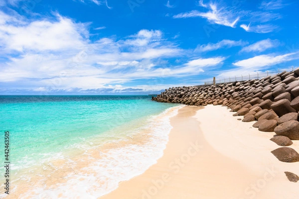 Obraz 沖縄県宮古島、下地空港17END・日本