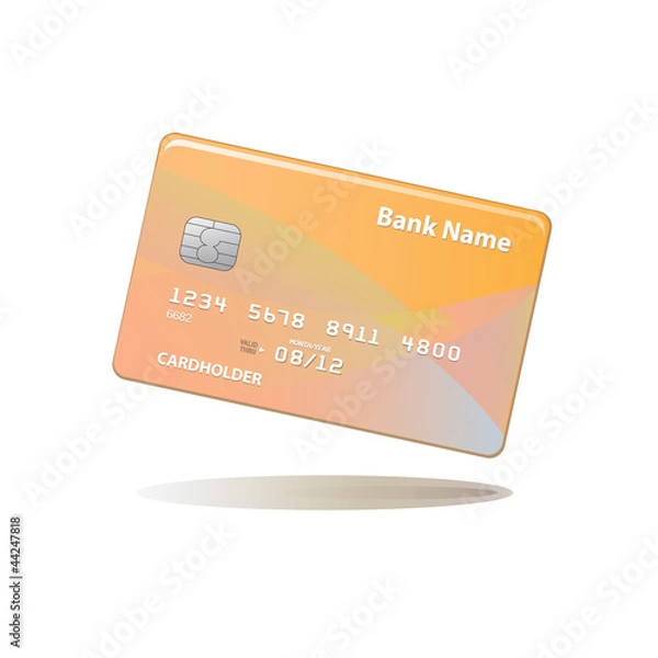 Obraz Vector Credit Card