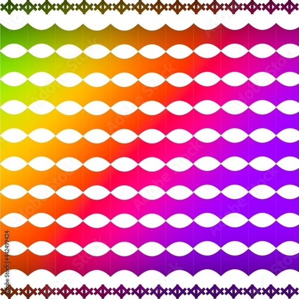 Fototapeta seamless pattern with oval