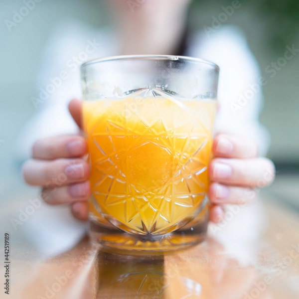 Fototapeta orange juice