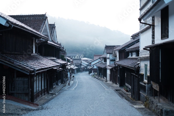 Fototapeta ベンガラの町、吹屋