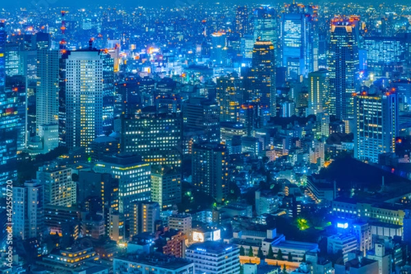 Fototapeta 東京の夜景