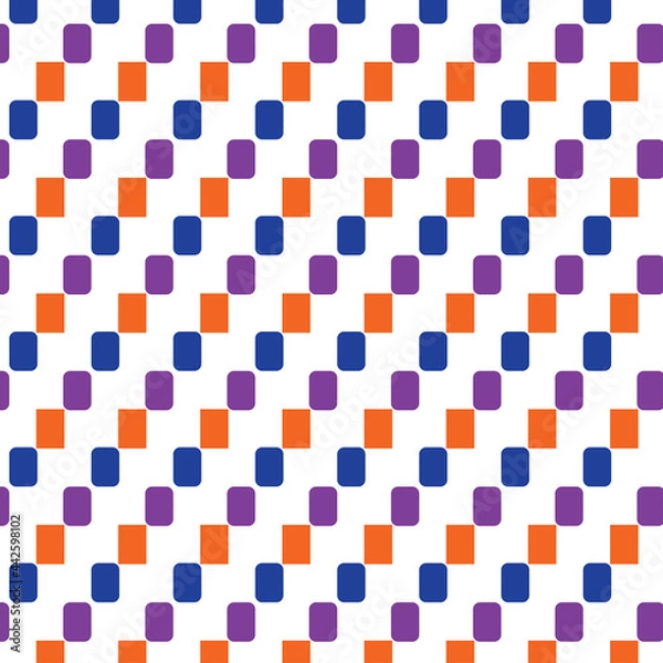 Obraz Beautiful abstract seamless colorful pattern. Use for greeting card, Cloth, Decoration invitation to a wedding, Birthday, Party and other Holidays. Arab, Indian ornament. Vector illustration. EPS 10
