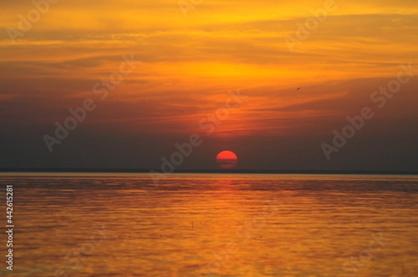 Obraz sunset over the sea