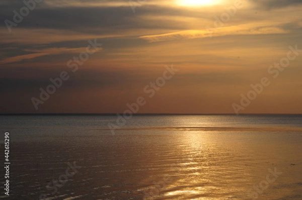 Obraz sunset over the sea