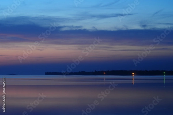 Obraz sunset over the sea