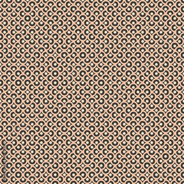 Fototapeta Abstract Geometric Pattern generative computational art illustration