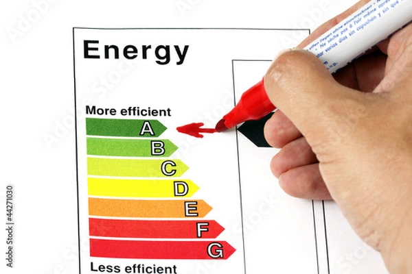 Fototapeta Energy efficiency