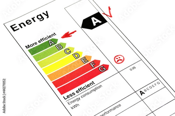 Fototapeta Energy efficiency