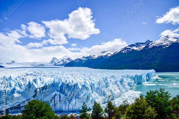 Obraz snow covered mountains