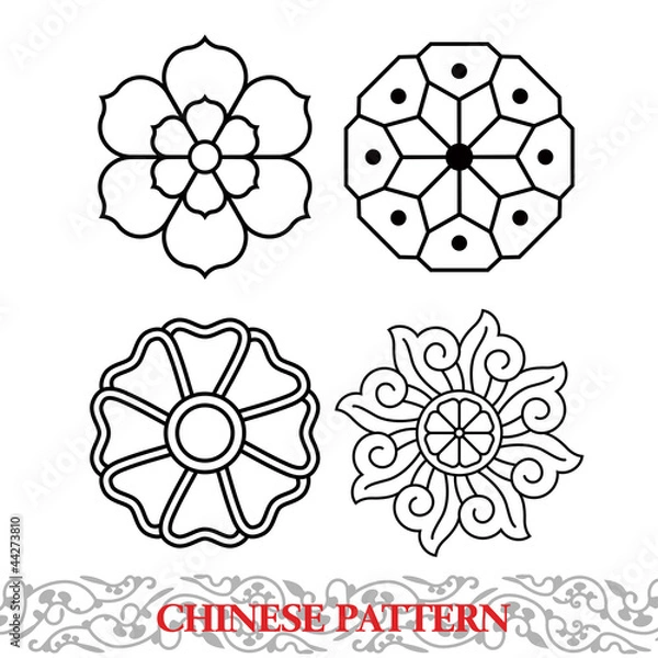 Obraz Chinese Pattern