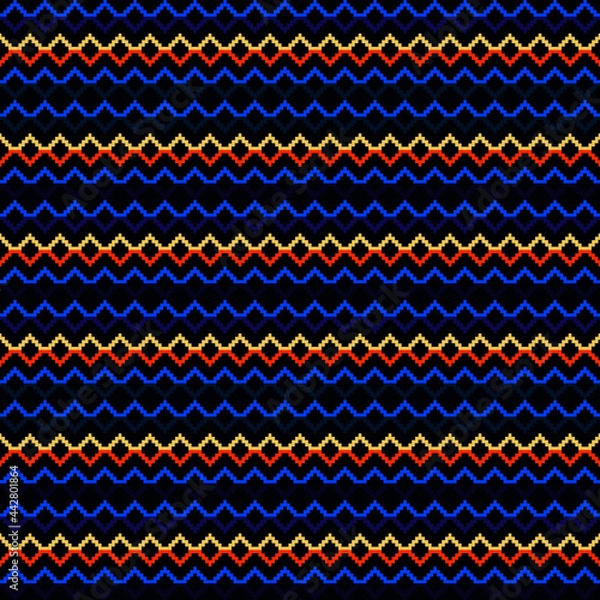 Obraz yellow and black background