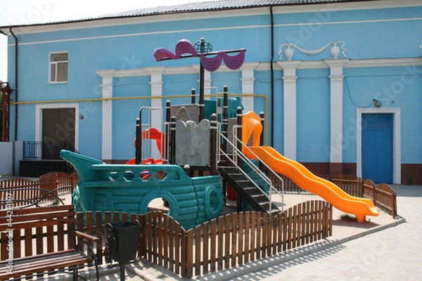 Obraz Детская площадка в виде корабля