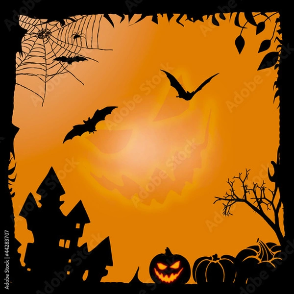 Obraz Halloween background