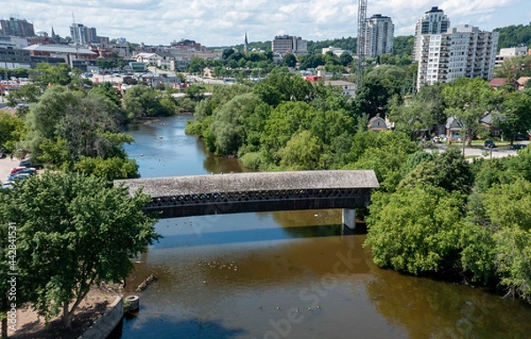 Obraz bridge over the river