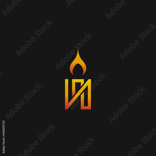 Fototapeta candle light