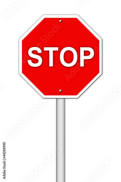 Fototapeta stop sign