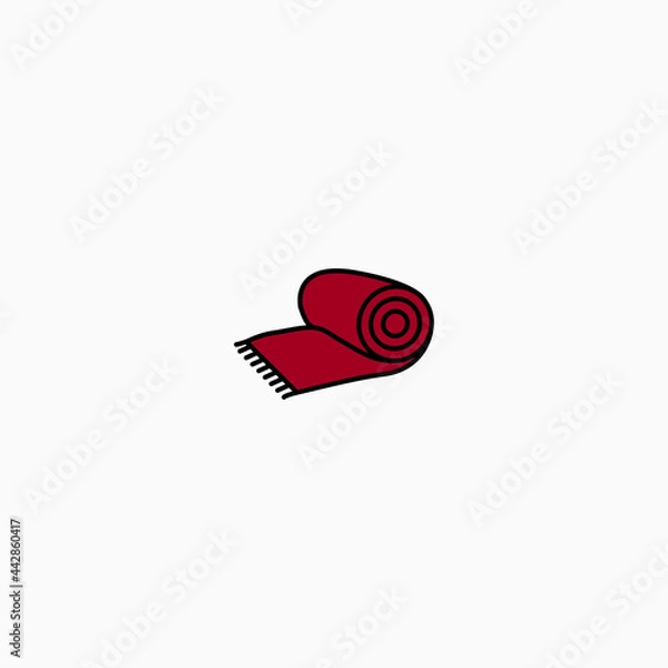 Fototapeta Red Blanket