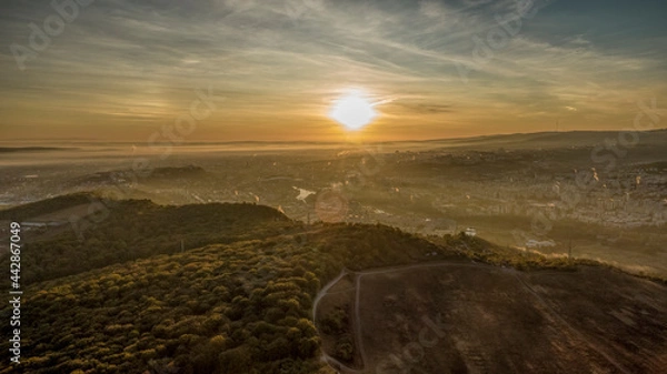 Obraz Sunrise over Baciu Forest